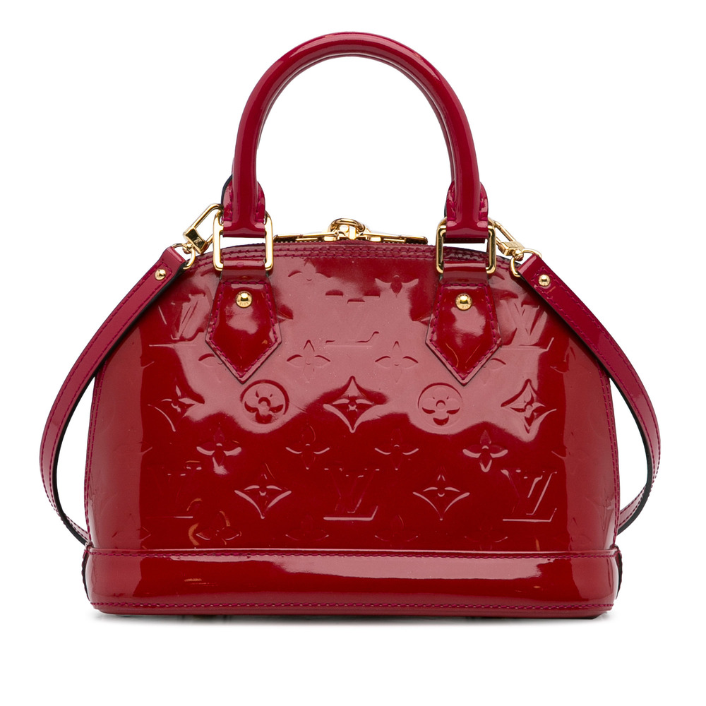 Pre-Loved Louis Vuitton Monogram Vernis Alma BB - Picture 5 of 12